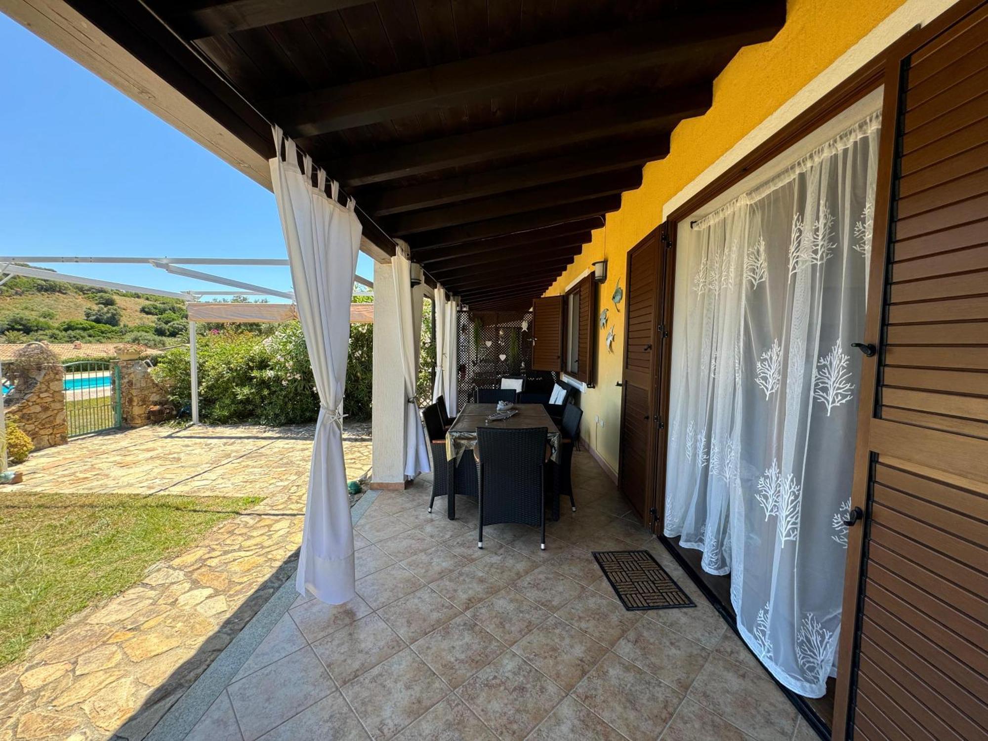Tertenìa Casa Vacanze Con Piscina E Vista Mare Esclusiva Per Coppie E Famiglie, Relax E Tranquillita מראה חיצוני תמונה