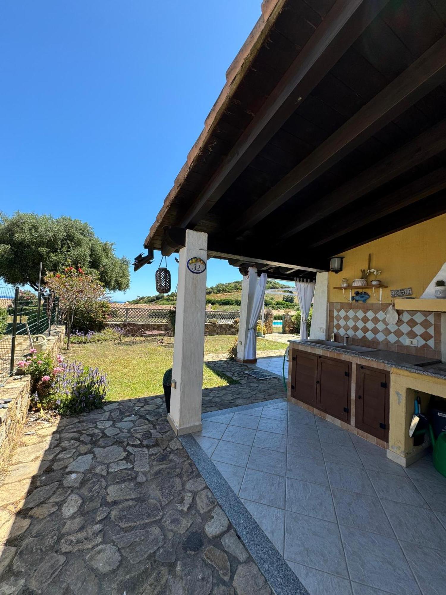 Tertenìa Casa Vacanze Con Piscina E Vista Mare Esclusiva Per Coppie E Famiglie, Relax E Tranquillita מראה חיצוני תמונה